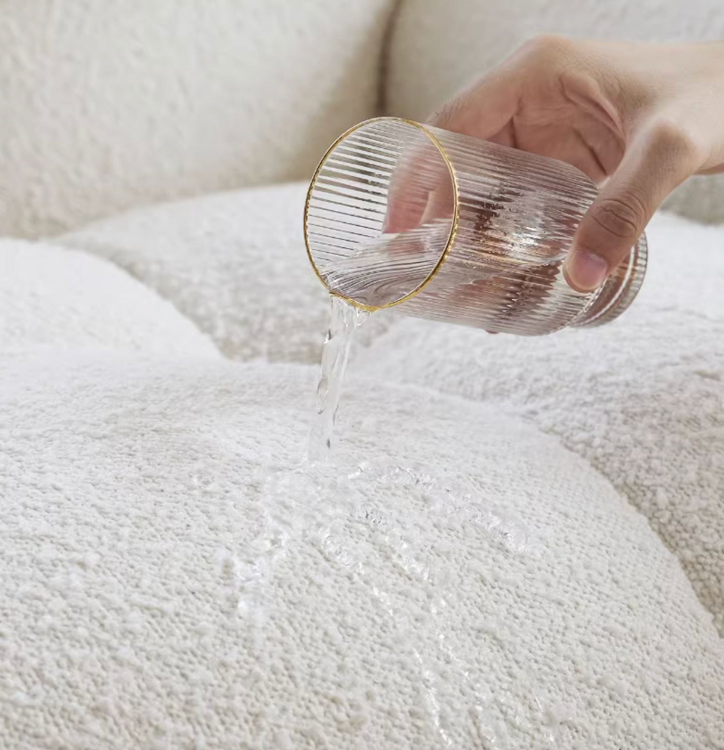 Cora Three Seater Sofa, Boucle-DC Concept-DC Concept