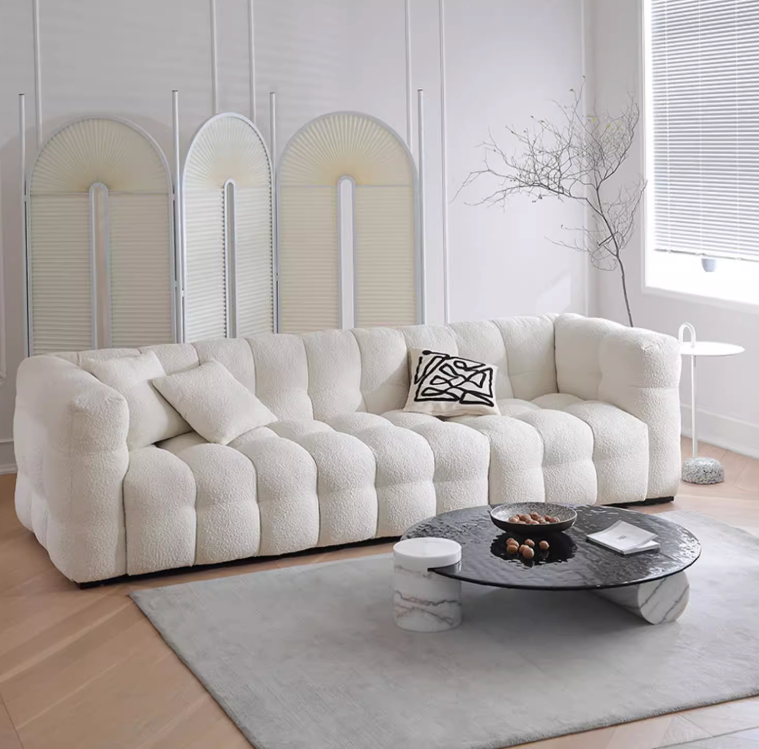 Baxter Coffee Table, Wave Top｜ DC Concept