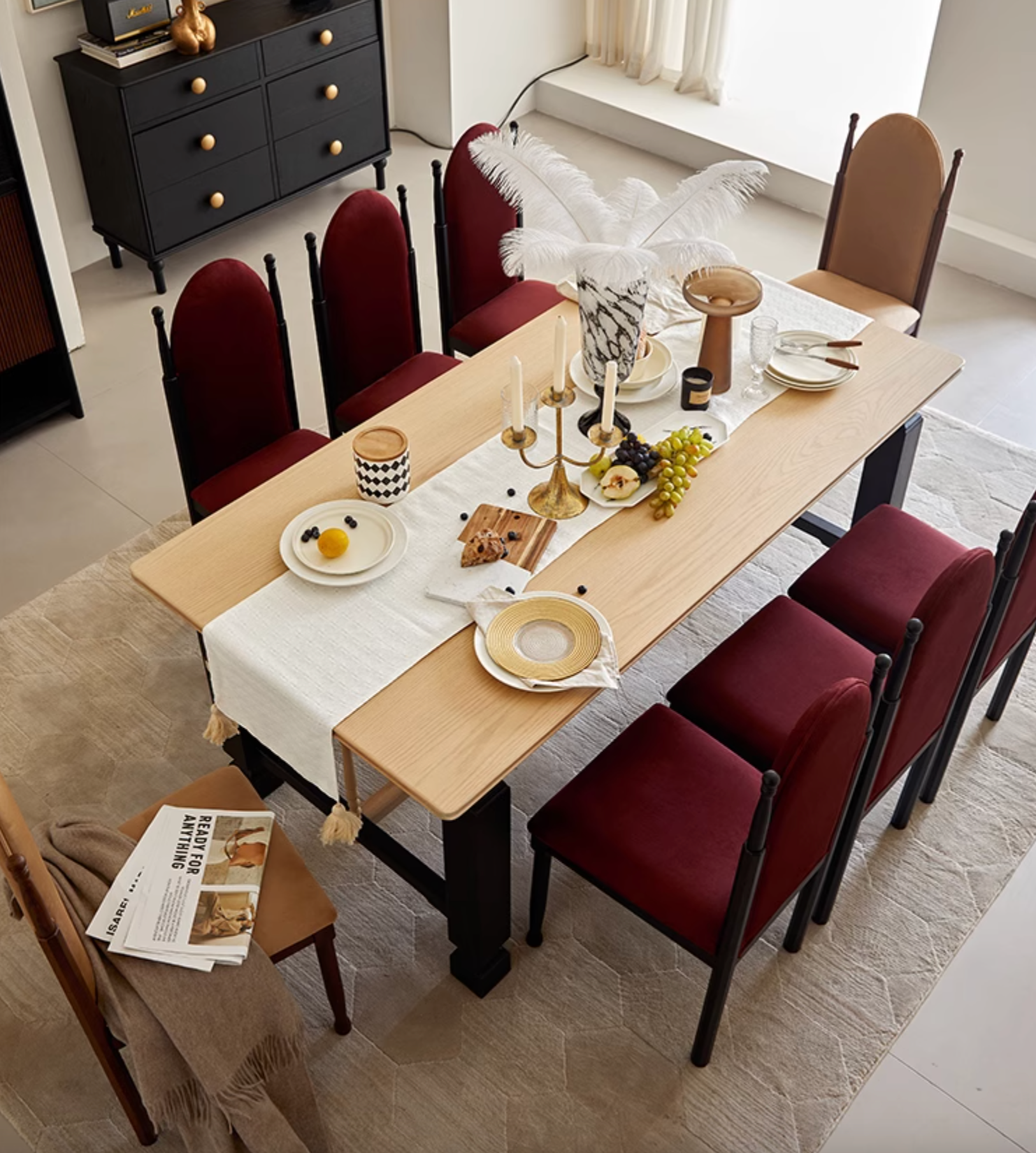 Ealing High-Back Dining Chair｜ DC Concept