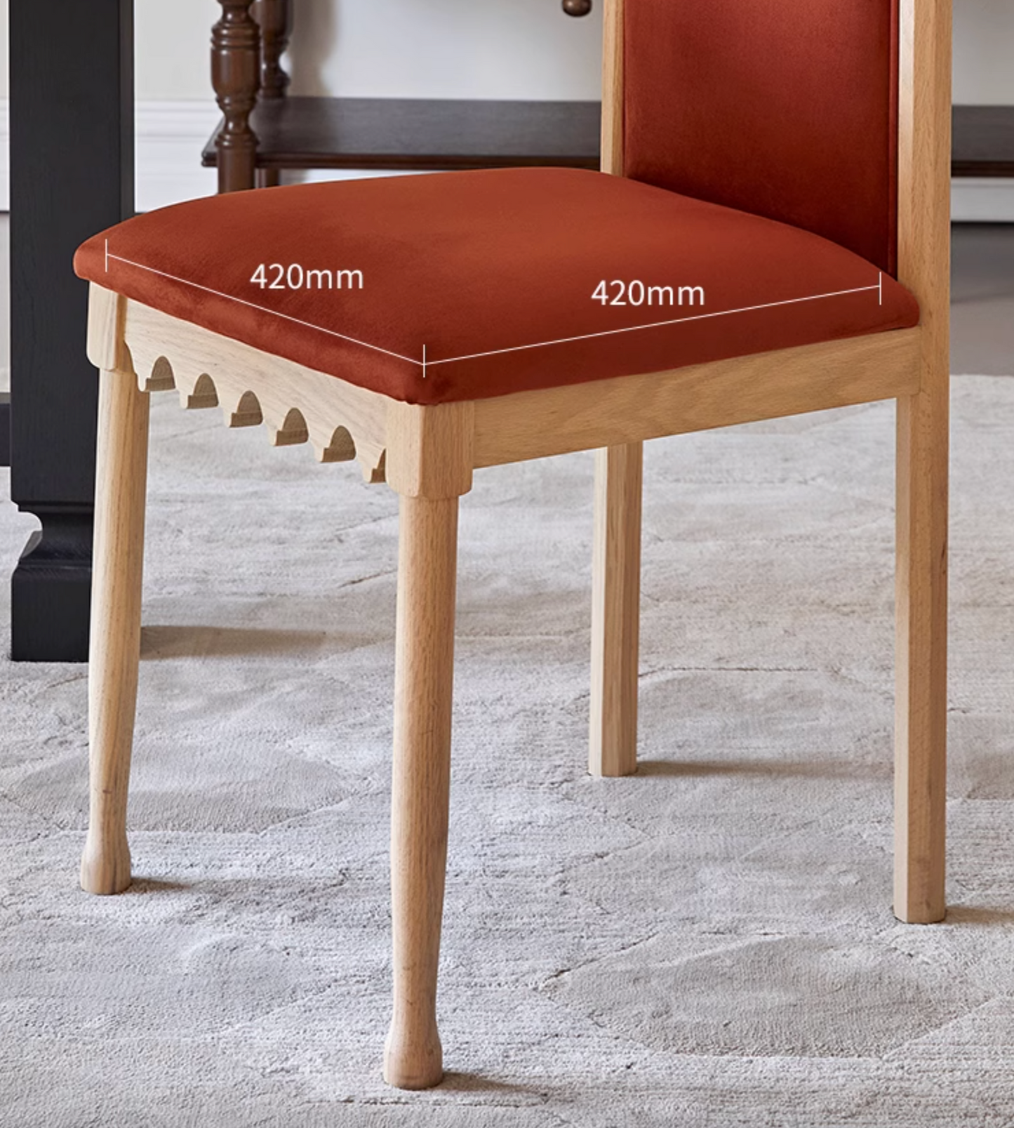 Ealing High-Back Dining Chair｜ DC Concept