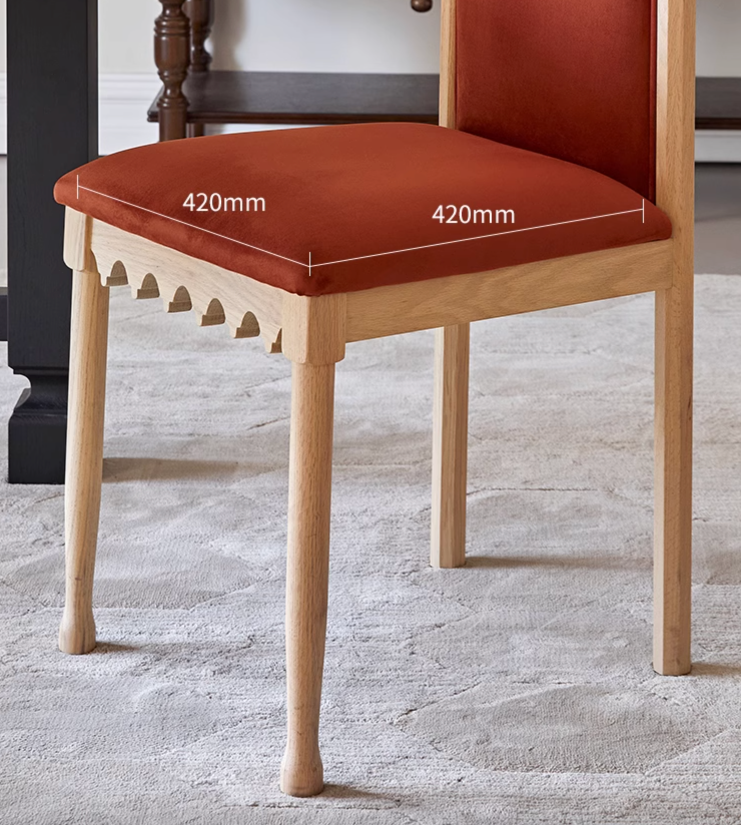 Ealing High-Back Dining Chair｜ DC Concept