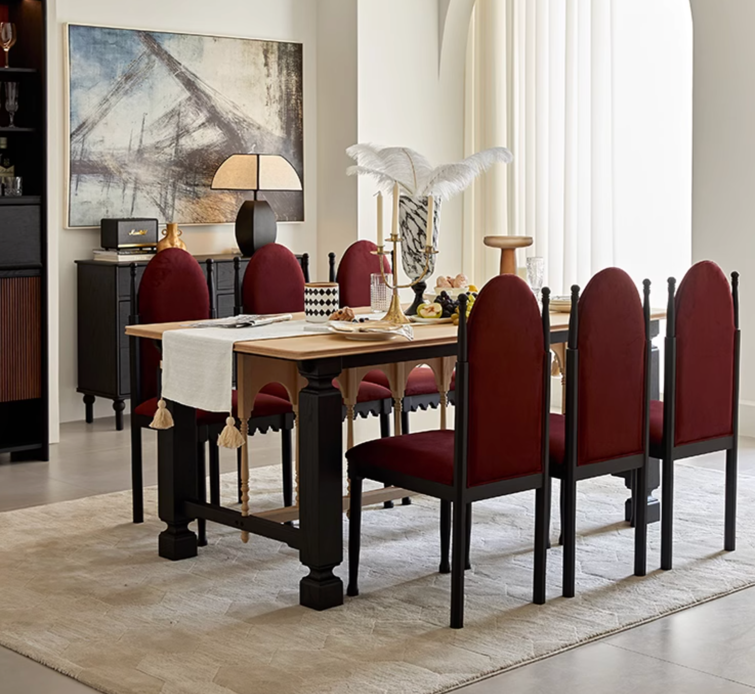Ealing High-Back Dining Chair｜ DC Concept