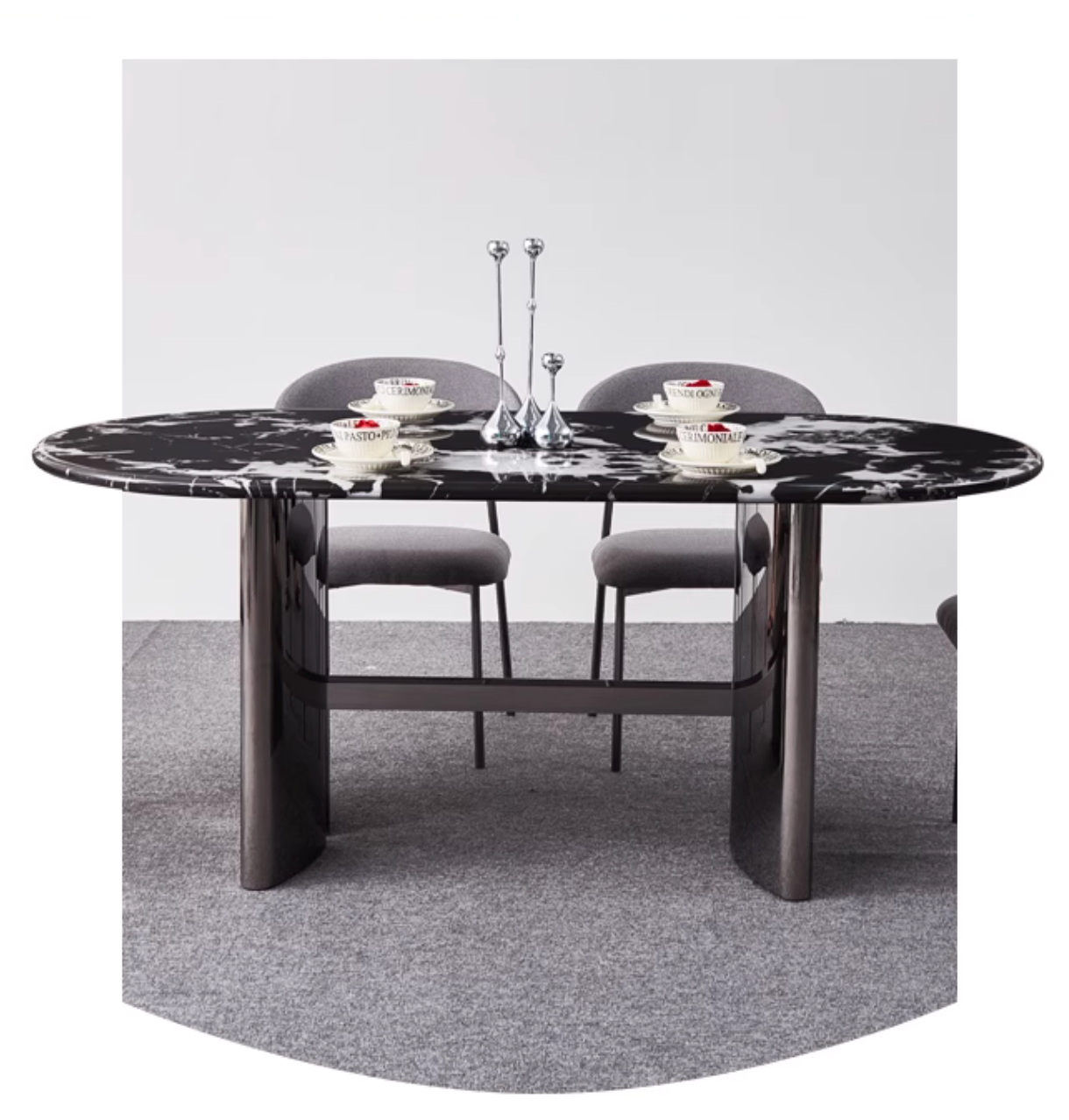 Meroy Dining Table, Marble