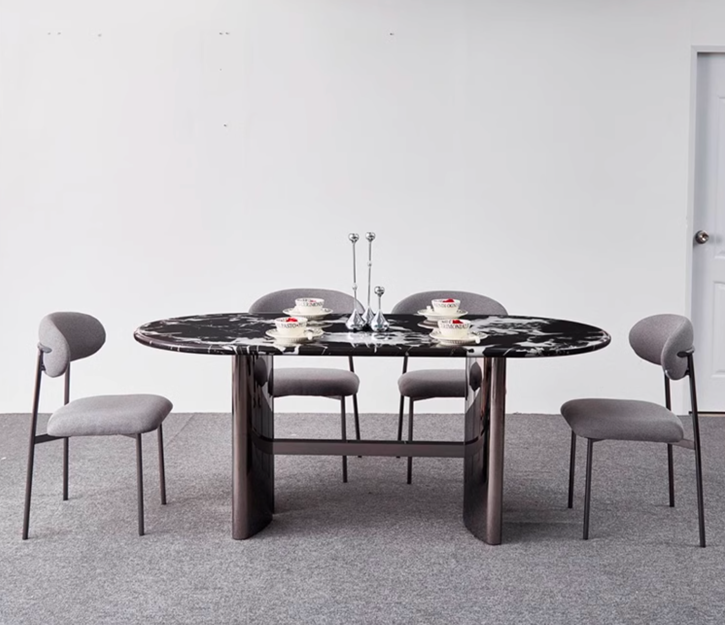 Meroy Dining Table, Marble