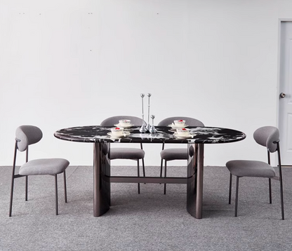 Meroy Dining Table, Marble