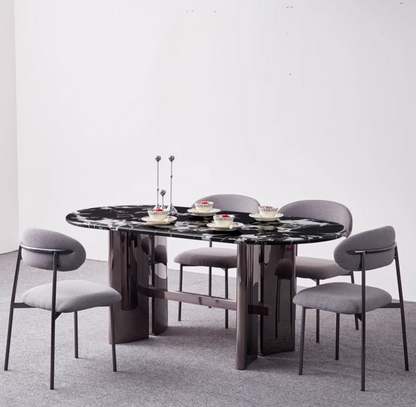 Meroy Dining Table, Marble