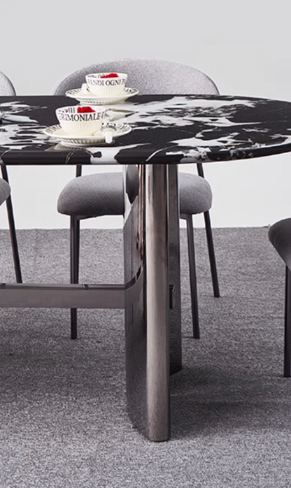 Meroy Dining Table, Marble