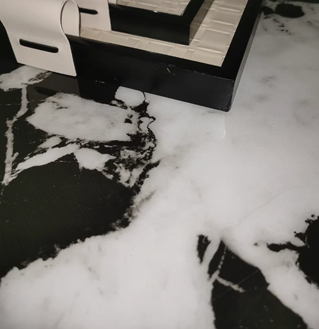 Meroy Dining Table, Marble