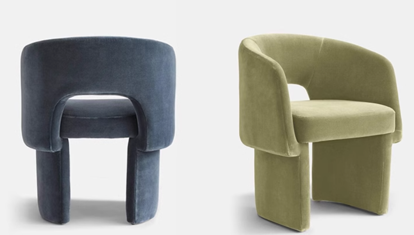 Paddy Dining Chair, Velvet