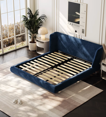 Baffin Super King Size Bed, Velvet