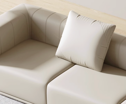 Daly Three Seater Sofa, Real Leather-DC Concept-DC Concept