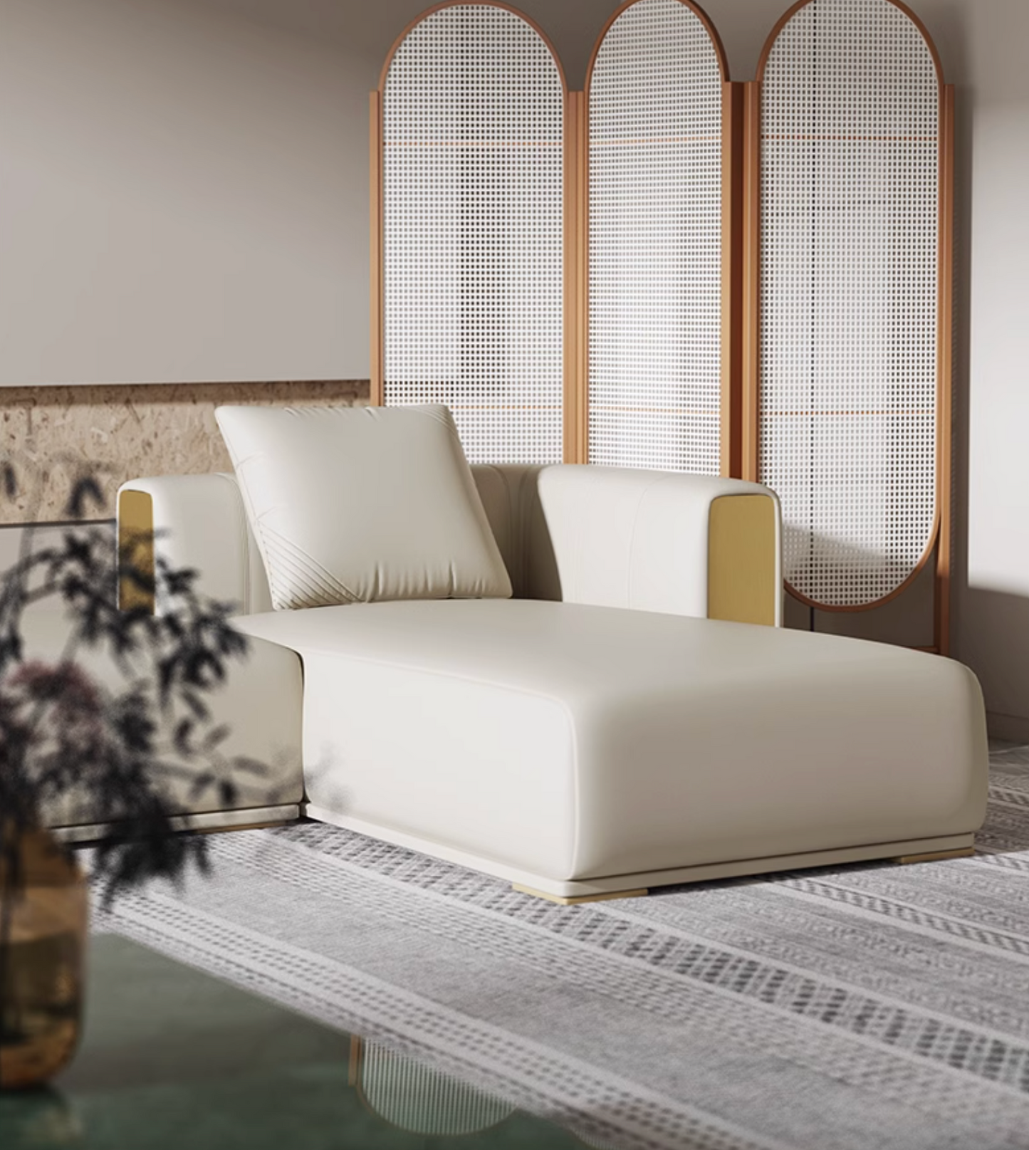 Daly Three Seater Sofa, Real Leather-DC Concept-DC Concept