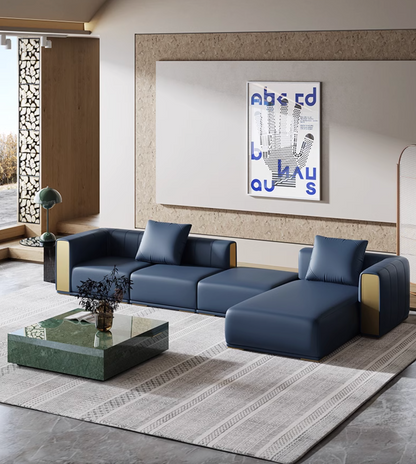 Daly Three Seater Sofa, Real Leather-DC Concept-DC Concept