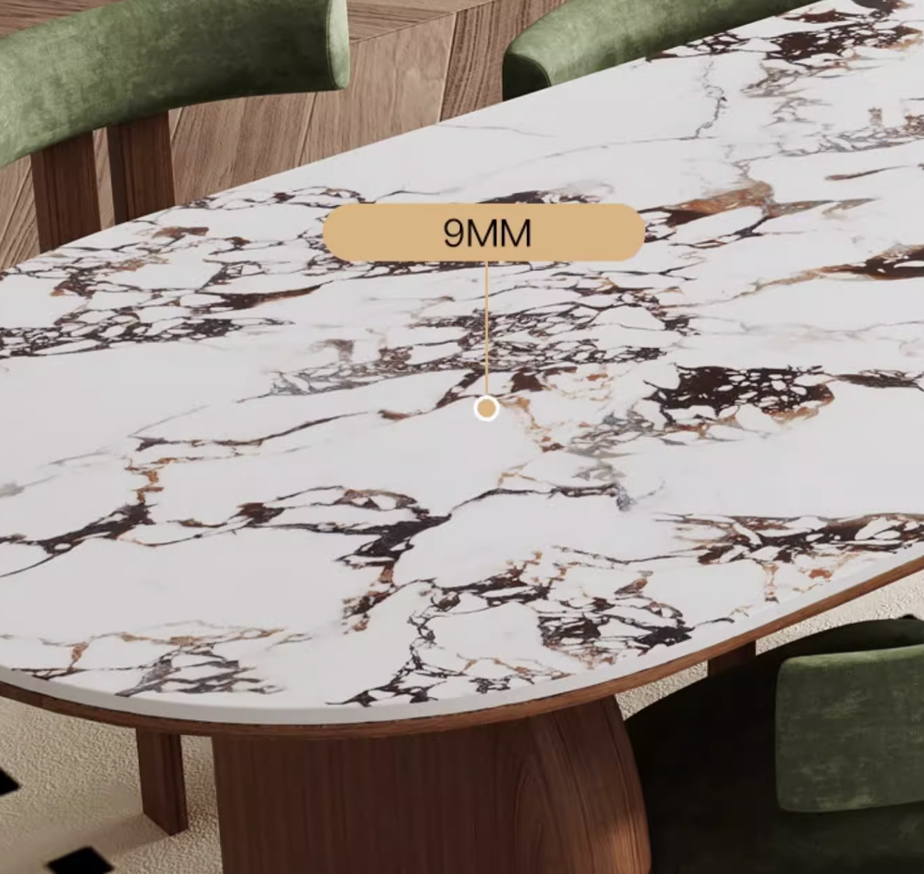 Emerson Dining Table, Sintered Stone