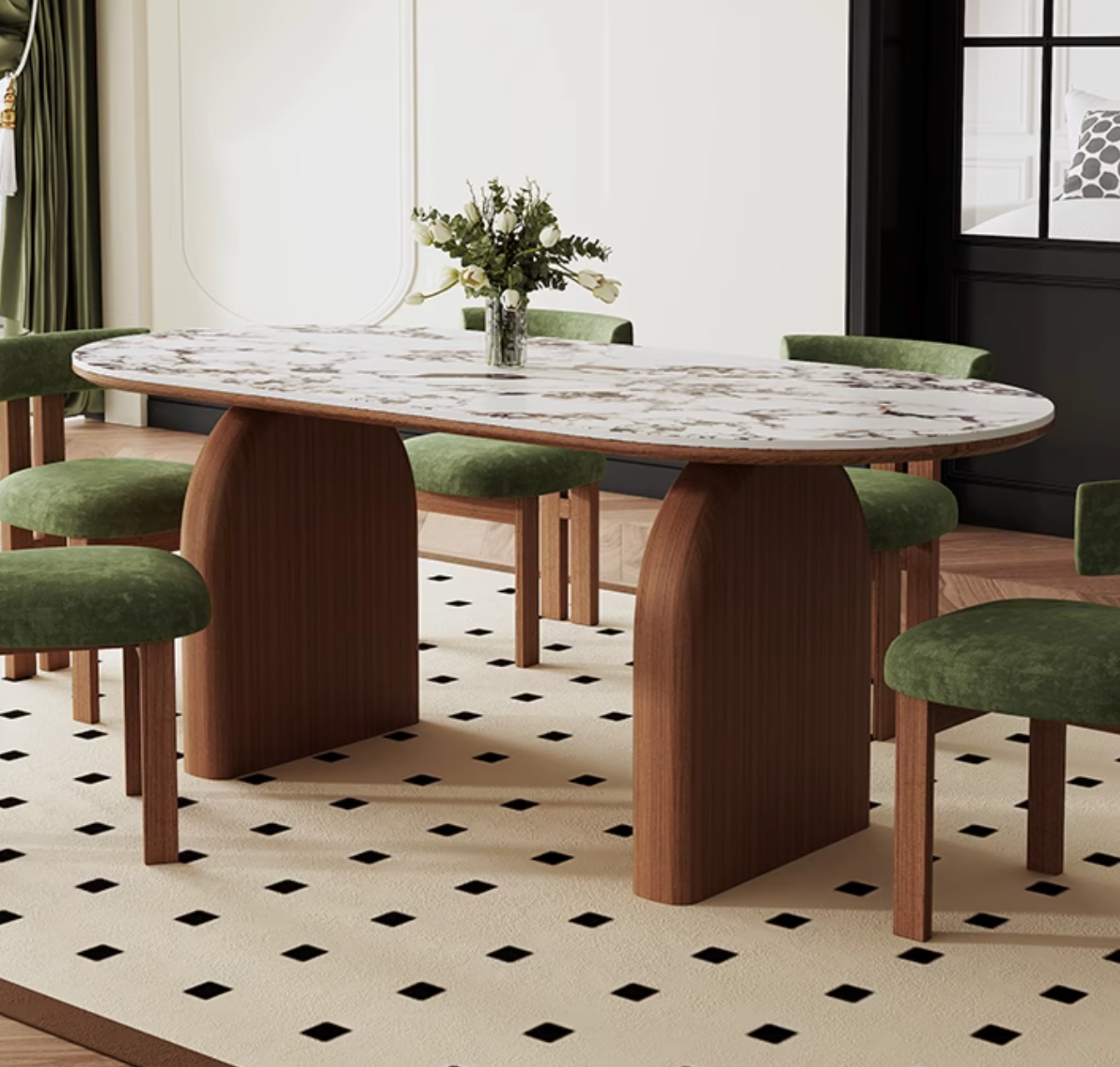 Emerson Dining Table, Sintered Stone