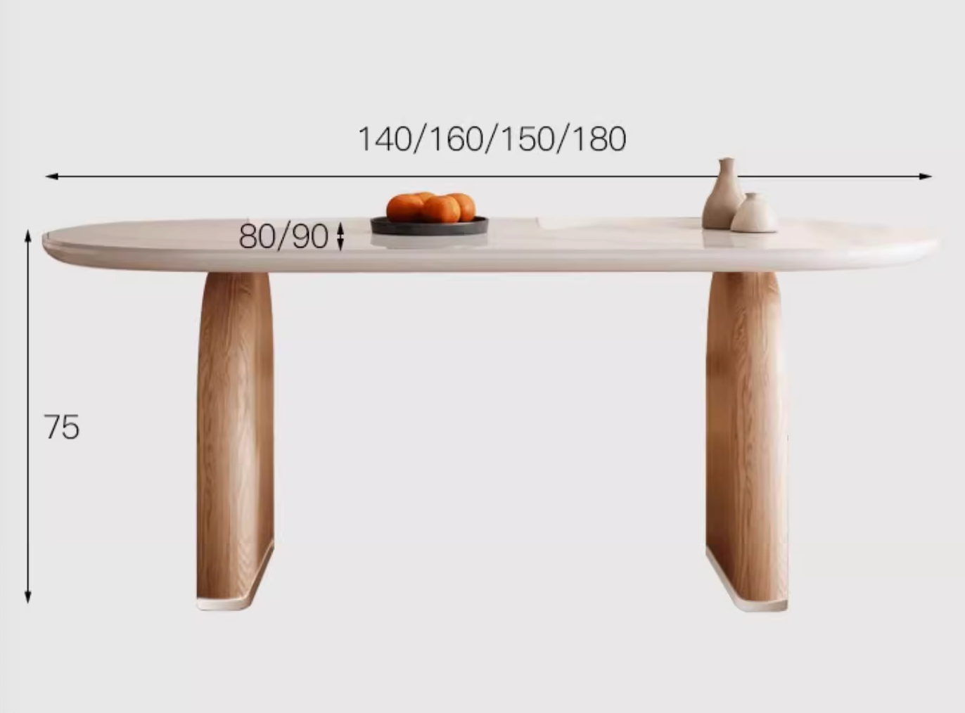 Ellison Dining Table, Sintered Stone