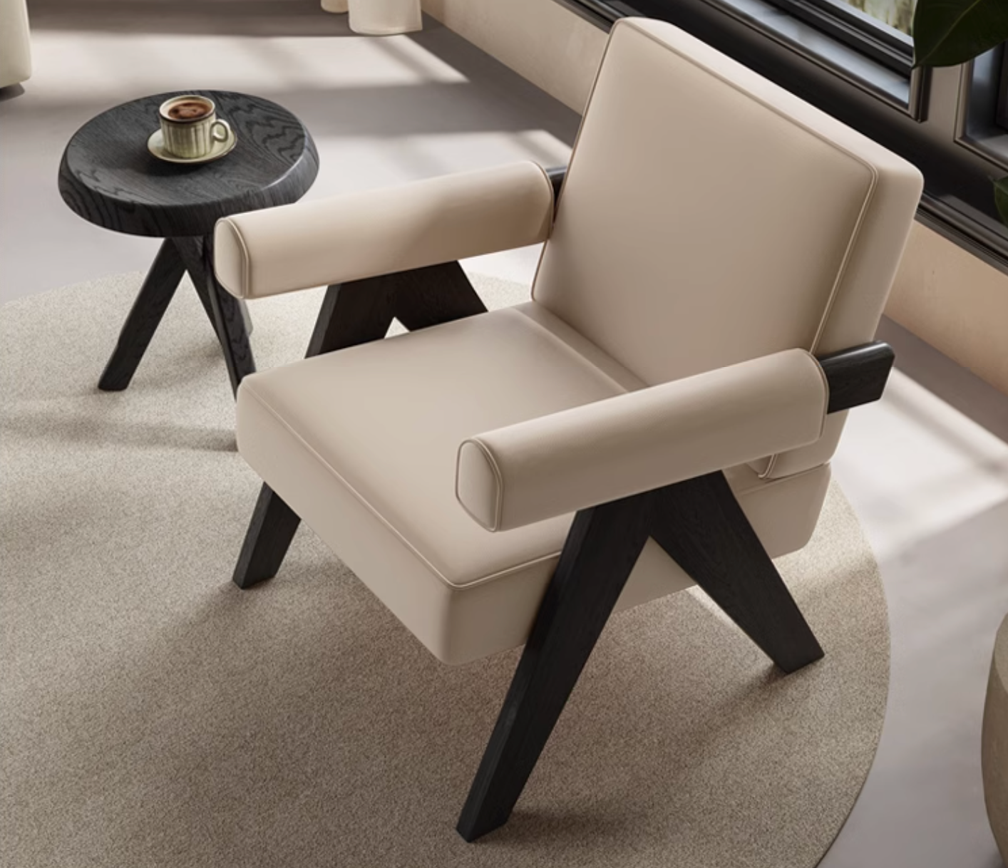 Deirdre Armchair, Leather