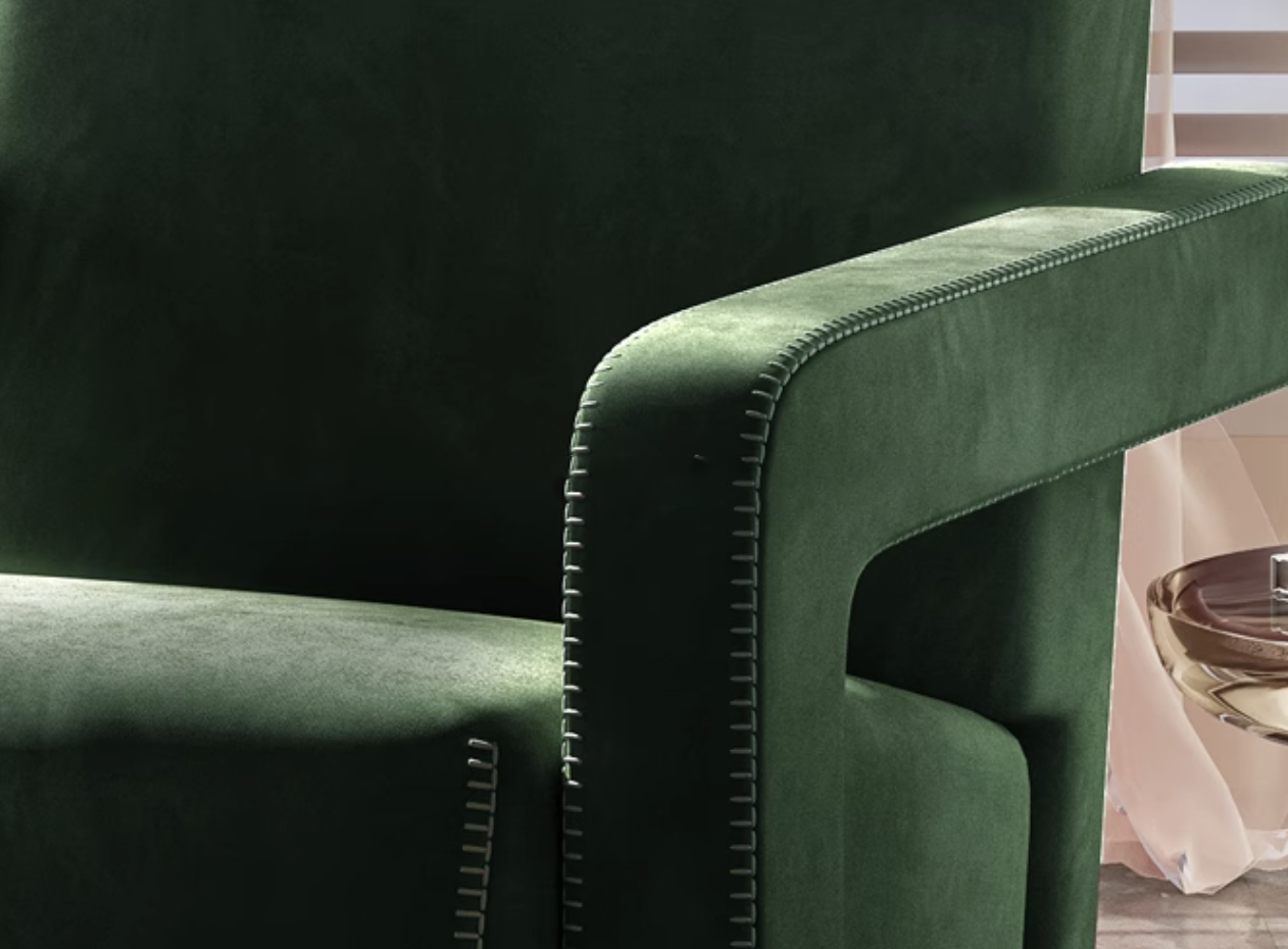 Desmond Armchair, Velvet