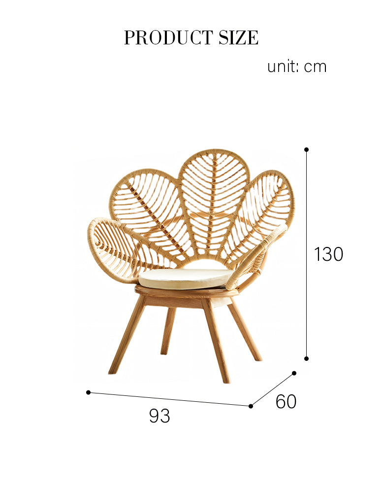 Larkin Lounge Chair, Armchair Rattan