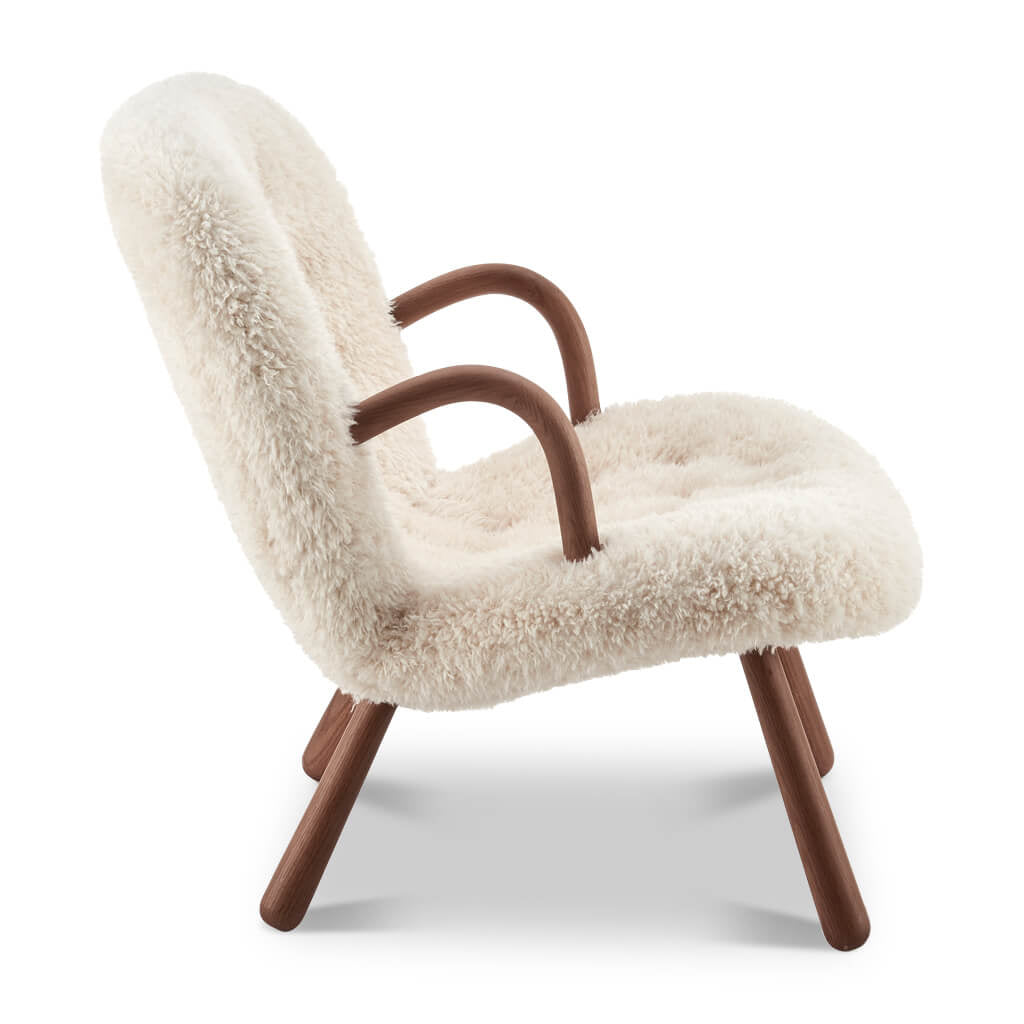 Arctander Clam Armchair Sheepskin, Long Hair｜ DC Concept