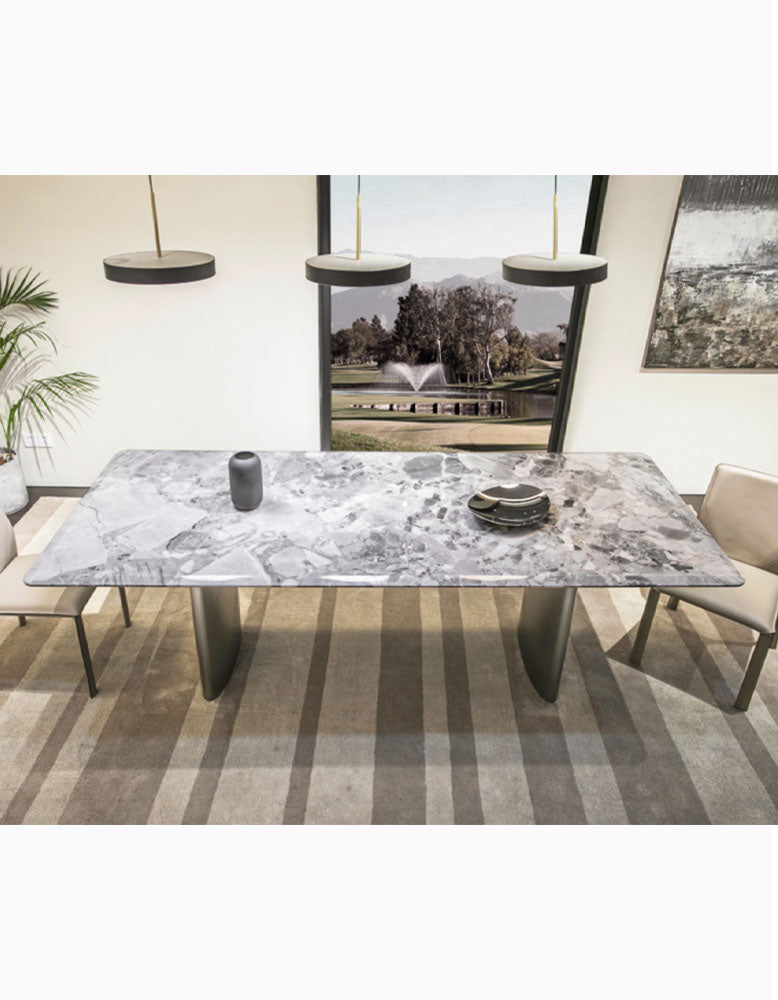 Natural Marble Dining Table｜ DC Concept