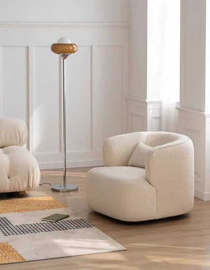 Janet Armchair, Velvet/Boucle｜ DC Concept