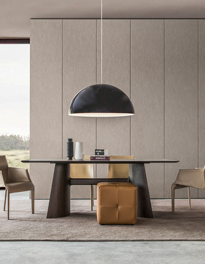 Italian Retro Dining Table, Solid Wood｜ DC Concept