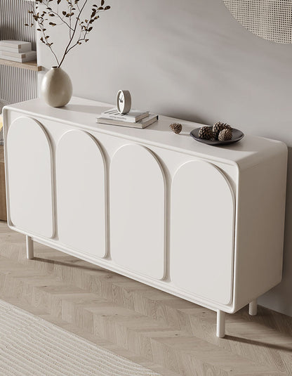 Mediterranean Style Sideboard, White｜ DC Concept