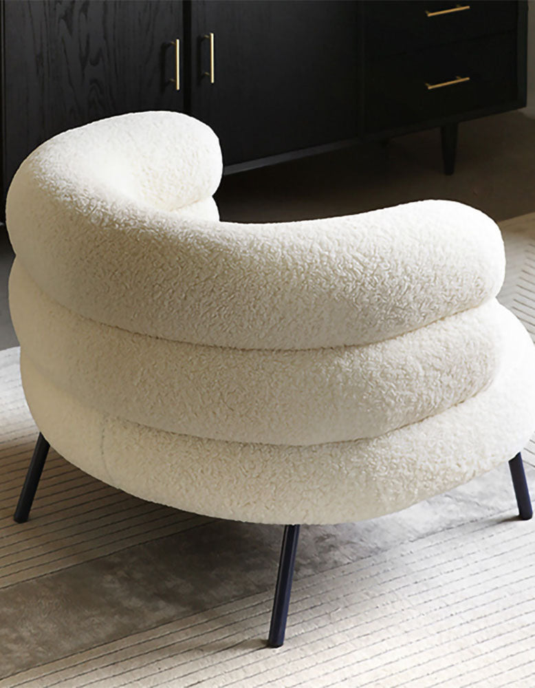 Demure Armchair, Boucle｜ DC Concept