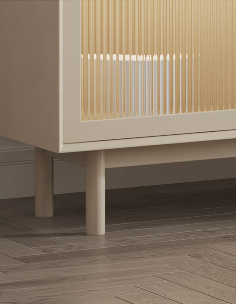 Clear Single Door Sideboard, Four Layers-DC Concept-DC Concept