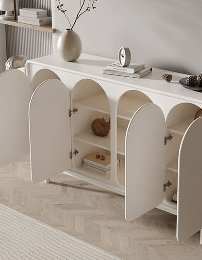 Mediterranean Style Sideboard, White｜ DC Concept