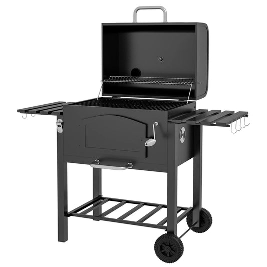 Outsunny Charcoal BBQ Grill and Smoker