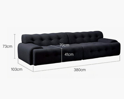 Reese Two Seater Sofa, Three Seater Sofa, Four Seater Sofa, 3D Knitted Fabric
