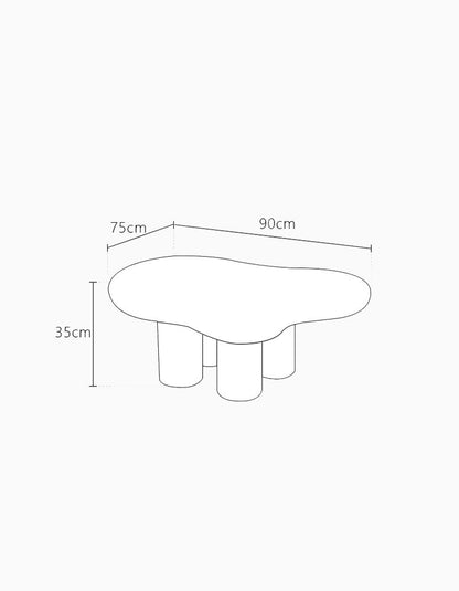 Stylish Cloud Shape Coffee Table｜ DC Concept